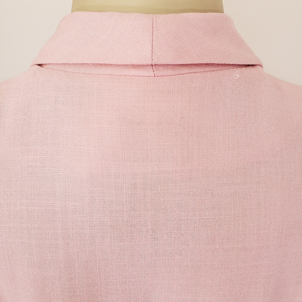 VTG 50s Pink Short Sleeve Mendel Dress - Picture 11 of 13